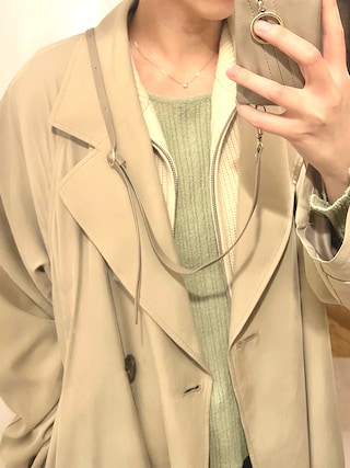 新品未使用を試着のみ♥️CLANE♥️ZIP COLLAR KNIT VEST CLANE（クラネ）の「ZIP COLLAR KNIT VEST（ベスト）」 - WEAR