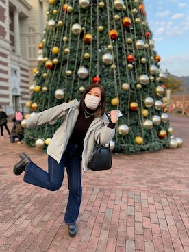 ゆりまるさん（レディース・153cm）の冬コーディネート