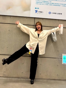 「NEUNA（ヌナ）のアイテム」を使った、ゆりまるさん（レディース・155cm）の春コーディネート