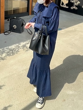 yuさん（レディース・159cm）の春コーディネート