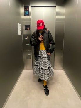 「niko and...（ニコアンド）のアイテム（ジャケット/アウター）」を使った、suga chanさん（骨格ウェーブ・レディース・165cm）の冬コーディネート