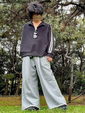 #くりもとさん（メンズ・172cm）の春コーディネート