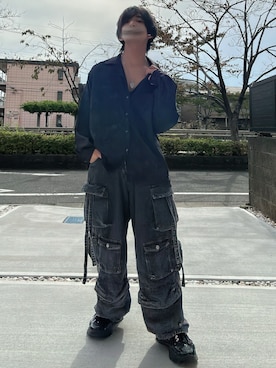 「FILA（フィラ）のアイテム」を使った、#くりもとさん（メンズ・172cm）の秋コーディネート