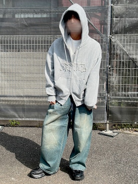 「ADRER（アドラー）のアイテム（その他パンツ）」を使った、#くりもとさん（メンズ・172cm）の秋コーディネート