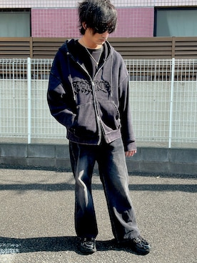 #くりもとさん（メンズ・172cm）の春コーディネート