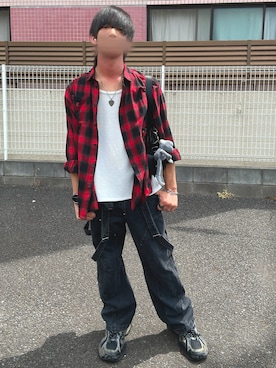 #くりもとさん(メンズ・172cm)の春コーディネート