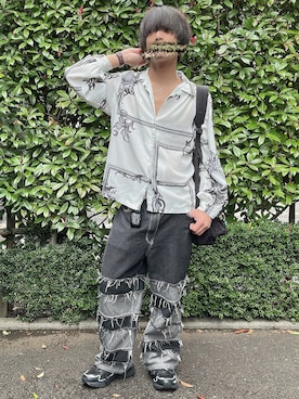 「FILA（フィラ）のアイテム」を使った、#くりもとさん（メンズ・172cm）の秋コーディネート