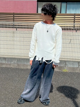 #くりもとさん（メンズ・172cm）の春コーディネート