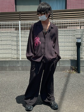 「FILA（フィラ）のアイテム」を使った、#くりもとさん（メンズ・172cm）の春コーディネート
