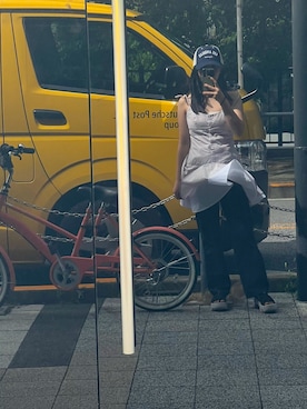 「ZARA（ザラ）のアイテム（ワンピース）」を使った、さかなのあゆさん（レディース・153cm）の秋コーディネート