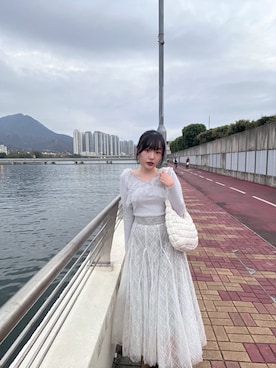「dazzlin（ダズリン）のアイテム」を使った、cccさん（レディース・163cm）の春コーディネート