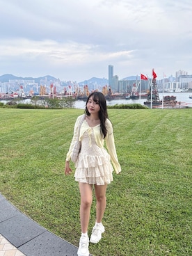 「OLIVE des OLIVE（オリーブデオリーブ）のアイテム」を使った、cccさん（レディース・163cm）の春コーディネート