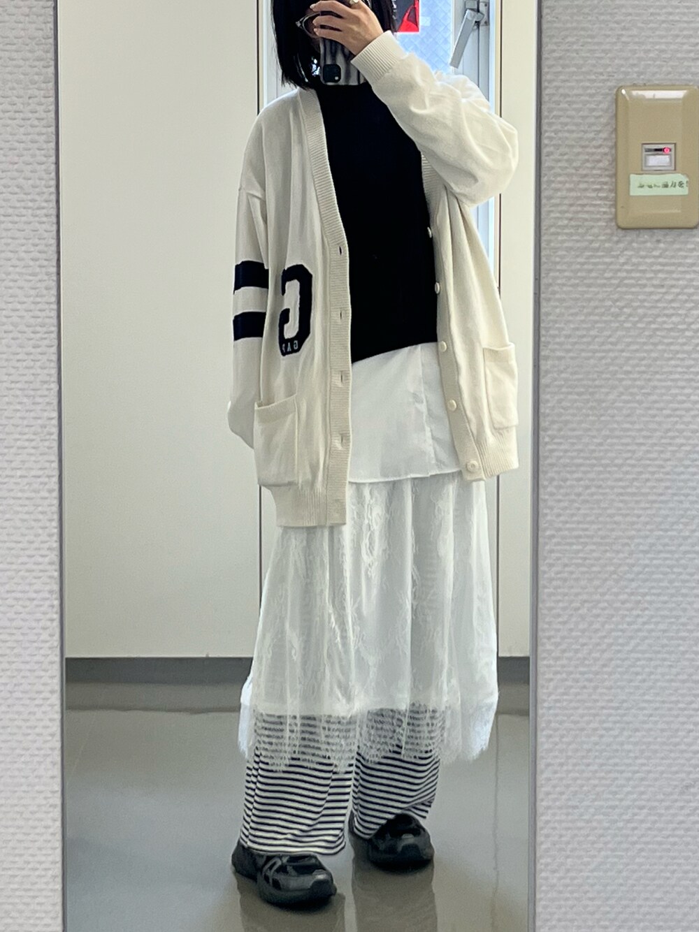 お値下げ♪タグ付き新品【SHENERY】レースマキシスカートblack 36 S SHENERY】レースマキシスカート | OUTLET(アウトレット