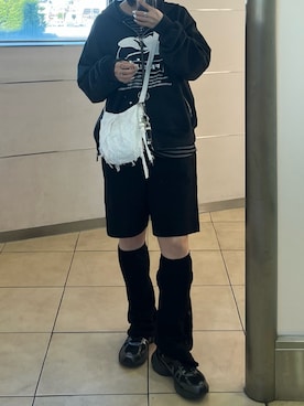 「アイテム（スウェットパンツ）」を使った、113181103さん（レディース・165cm）の秋コーディネート