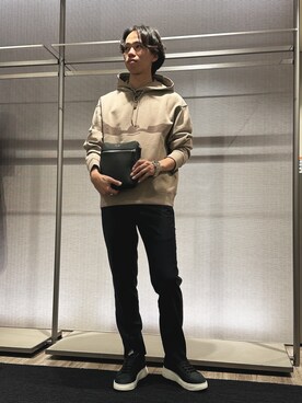 「マイベストコーデ2024」｜「アイテム（アナログ腕時計）」を使った、YAMAさん（メンズ・174cm）の冬コーディネート