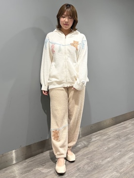 gelato pique（ジェラートピケ）の「【Lotus】シャツ（ルームウェア