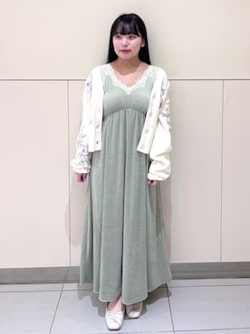 「アイテム（ルームウェア/パジャマ）」を使った、gelato piqueさん（レディース・155cm）の秋コーディネート