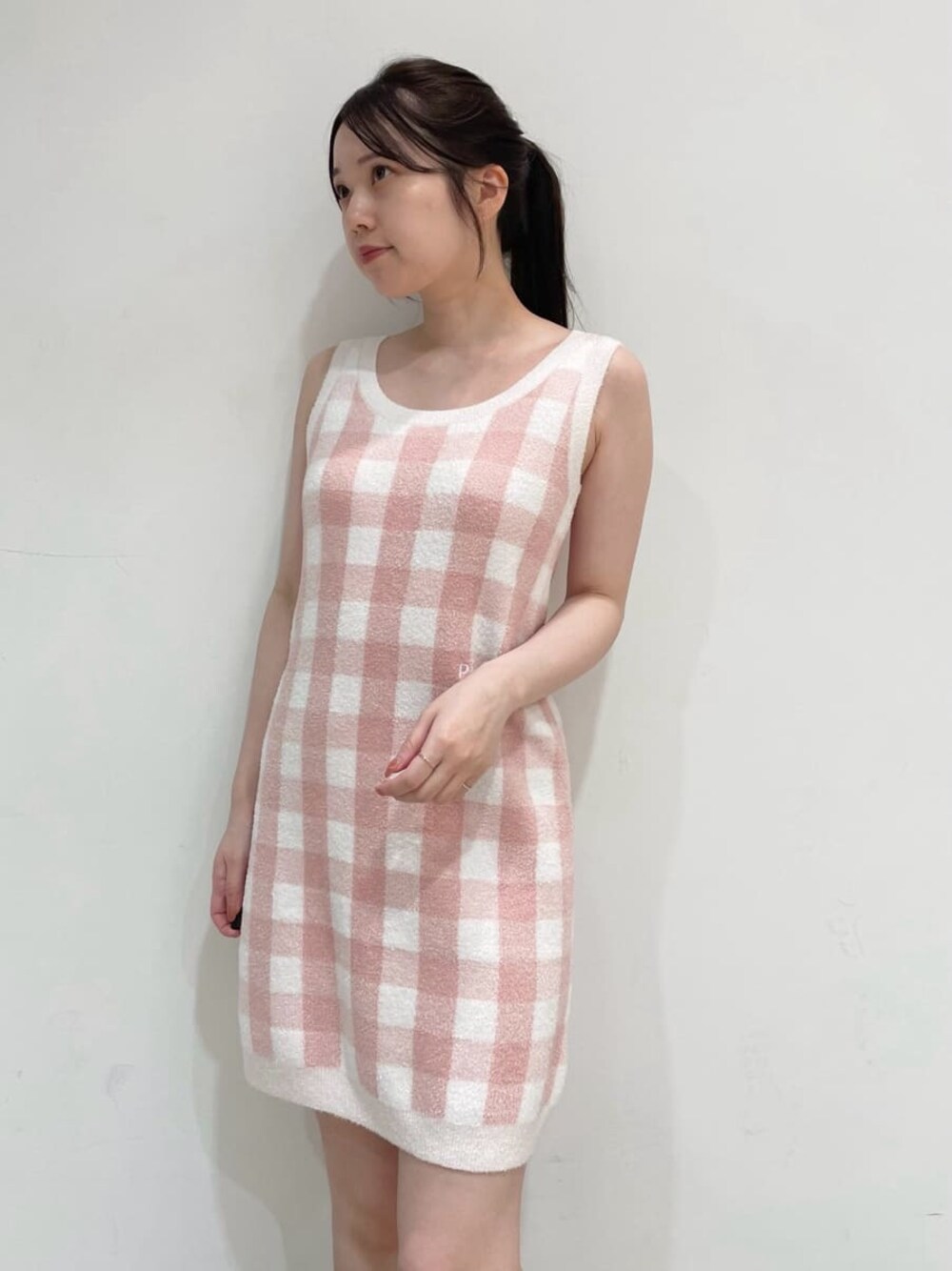 gelato pique 調温スムーズィー ルームウェア ワンピース ピンク gelato pique(gelato pique)｜gelato piqueのルームウェア