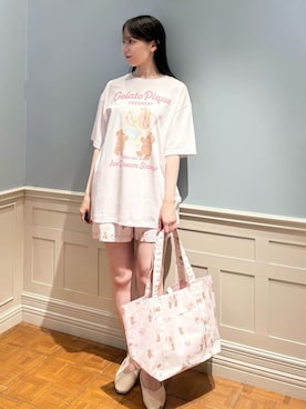 「カップル」｜gelato piqueさん（レディース・161cm）の春コーディネート