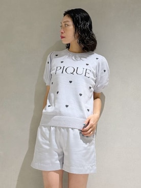 「ハート」｜gelato piqueさん（レディース・168cm）の夏コーディネート