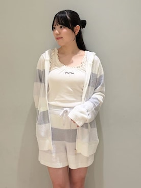 「アイテム（ルームウェア）」を使った、gelato piqueさん（レディース・158cm）の秋コーディネート