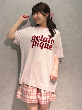 「アイテム（その他ルームウェア）」を使った、gelato piqueさん（レディース・152cm）の夏コーディネート