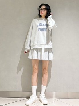 「アイテム（ルームウェア/パジャマ）」を使った、gelato piqueさん（レディース・168cm）の秋コーディネート