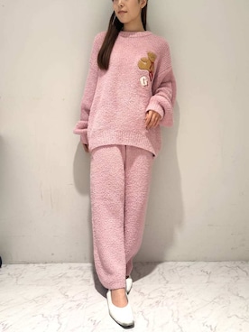 「アイテム（ルームウェア/パジャマ）」を使った、gelato piqueさん（レディース・150cm）の秋コーディネート