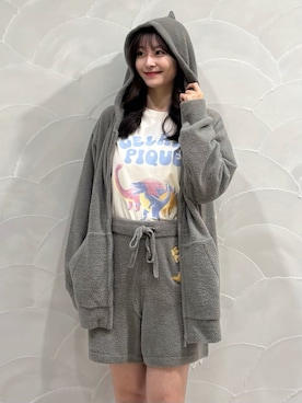 「アイテム（ルームウェア/パジャマ）」を使った、gelato piqueさん（レディース・154cm）の冬コーディネート