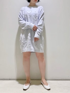 「アイテム（ルームウェア）」を使った、gelato piqueさん（レディース・155cm）の秋コーディネート