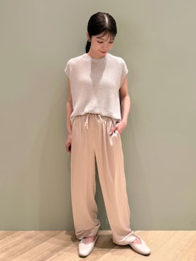 「アイテム（ルームウェア）」を使った、gelato piqueさん（レディース・156cm）の夏コーディネート