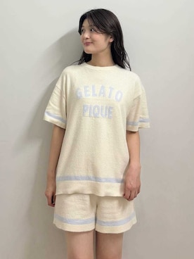「アイテム（ルームウェア）」を使った、gelato piqueさん（レディース・164cm）の夏コーディネート