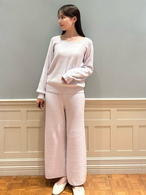 セール】トーンアップホットスムーズィーロングパンツ（ルームウェア