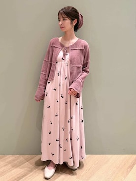 「アイテム（ルームウェア）」を使った、gelato piqueさん（レディース・156cm）の夏コーディネート