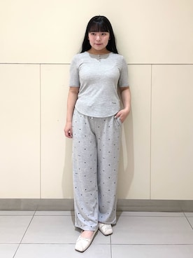 「アイテム（ルームウェア）」を使った、gelato piqueさん（レディース・155cm）の夏コーディネート