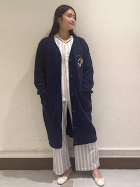 「アイテム（ルームウェア/パジャマ）」を使った、gelato piqueさん（レディース・160cm）の秋コーディネート