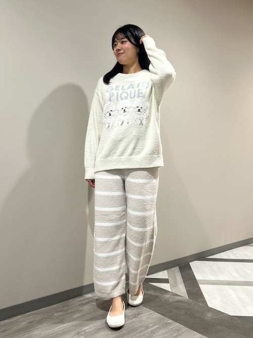 モチーフジャガードプルオーバー（ルームウェア/パジャマ）｜gelato