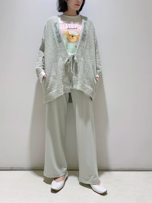 HOMME】べビモコグッドモーニングベアピケチャン（ルームウェア