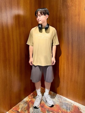 「アイテム（ルームウェア/パジャマ）」を使った、gelato piqueさん（メンズ・163cm）の秋コーディネート