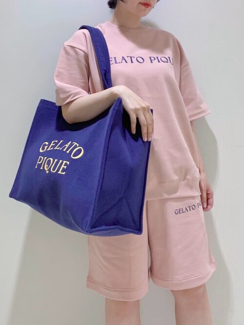 セール】パイルロゴトートバッグ（トートバッグ）｜gelato pique