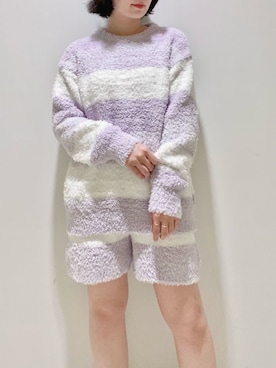 「アイテム（ルームウェア/パジャマ）」を使った、gelato piqueさん（レディース・155cm）の冬コーディネート