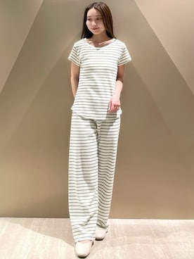 「アイテム（ルームウェア）」を使った、gelato piqueさん（レディース・150cm）の春コーディネート