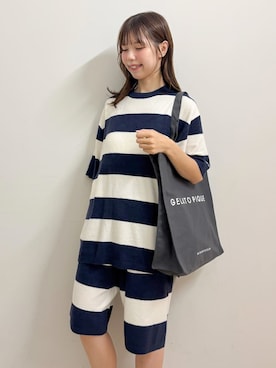 「プルオーバー」｜gelato piqueさん（レディース・161cm）の夏コーディネート