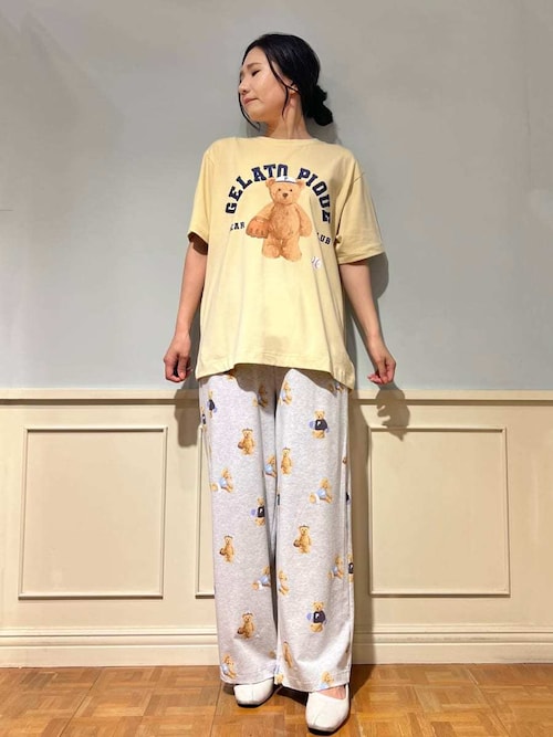 セール】【ONLINE限定】スポーティーベアワンポイントTシャツ＆総柄