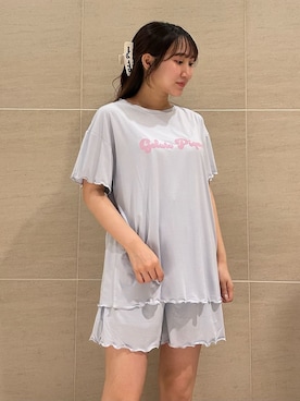 「アイテム（ルームウェア）」を使った、gelato piqueさん（レディース・158cm）の夏コーディネート