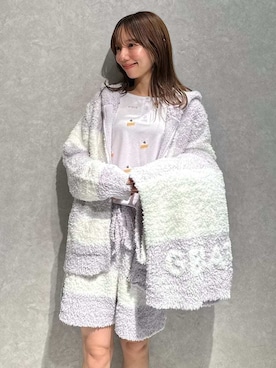 「アイテム（ルームウェア）」を使った、gelato piqueさん（レディース・156cm）の秋コーディネート