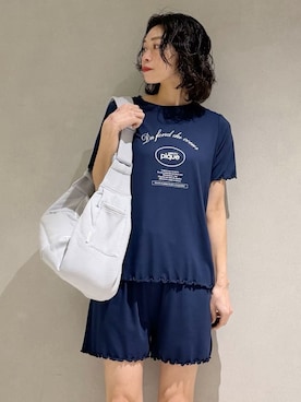 「アイテム（ペットグッズ）」を使った、gelato piqueさん（レディース・168cm）の春コーディネート