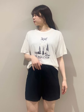 「アイテム（ルームウェア）」を使った、gelato piqueさん（レディース・165cm）の春コーディネート