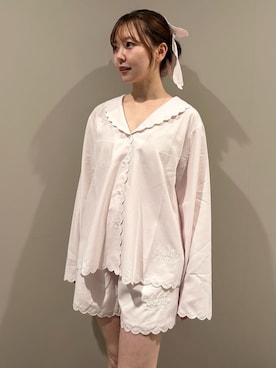「アイテム（ルームウェア）」を使った、gelato piqueさん（レディース・158cm）の夏コーディネート