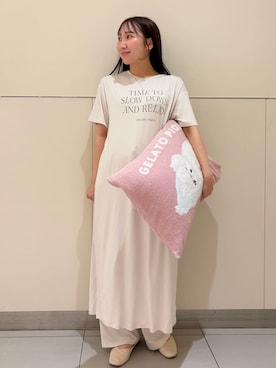 「アイテム（インテリア）」を使った、gelato piqueさん（レディース・158cm）の夏コーディネート